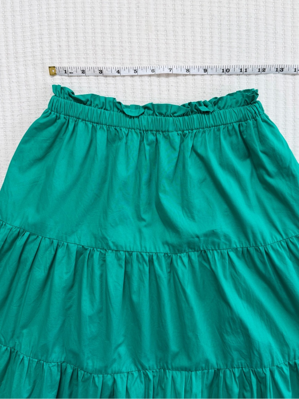 Kourt Ellery Matching Set - Maxi Tiered Skirt and Smocked Tube Top - Picture 6 of 8